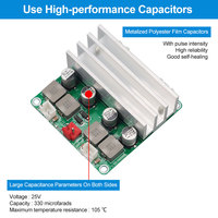 TPA3116 Papan Amplifier Daya Digital Audio Saluran Ganda DC12-24V 2X100W DIY Sistem Audio Home Theater Papan Amplifier Daya Stereo