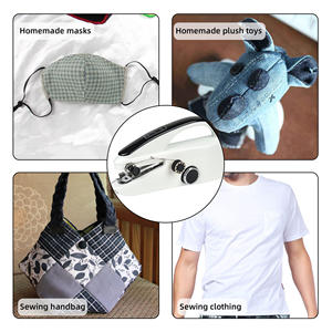 Mini taşınabilir el elektrikli DİKİŞ MAKİNESİ siyah, ev dikiş makinesi içerir USB kablosu, 40 adet/ctn - Product Image 6