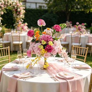Long-Lasting Table Centerpiece Flower ball for <b>Christmas</b> Office Wedding Back to School Outdoor Decoration - Product Image 1