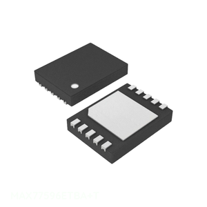 Componentes Electrónicos de Gestión de Energía (PMIC) 10 WFDFN Exposed Pad MAX77596ETBA+T BOM IC En Stock - Product Image 1
