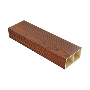 COOWIN WPC/PVC <span class=keywords><strong>legno</strong></span> e plastica composito divisorio <span class=keywords><strong>in</strong></span> <span class=keywords><strong>legno</strong></span> decorazione tubo Screening Design 100*50mm - Product Image 5