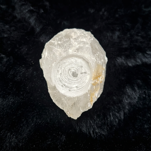 High Quality Natural Quartz and Agate <b>Carved</b> <b>Candle</b> Holders for Christmas Home Decor - Product Image 1