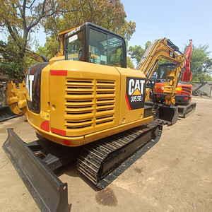 Excavatrice sur chenilles CAT305.5E2 de 5,5 tonnes avec godet de terrassement d'une capacité de 0,275 m³, modèle d'occasion CAT305.5E2 - Product Image 5