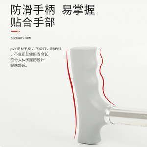 Bastón de acero inoxidable con altura ajustable, cuatro patas y punta de goma antideslizante para personas mayores, ayuda para la movilidad. - Product Image 2