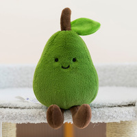 Fruit Pluche Speelgoed Drakenvrucht Aardbei Sinaasappel Ananas Poppen-Zachte Polyester Knuffels Perfecte Verjaardagscadeaus voor Kinderen 0-24