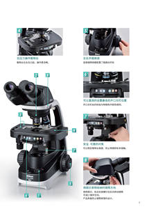 Les étudiants utilisent des microscopes biologiques binoculaires EI - Product Image 3