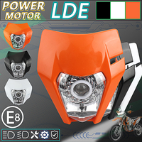 Pour KTM LED plaque de phare de moto pour EXC 300 XC SX 125 250 350 450 modèles avant mèche vélo Supermoteurs et accessoires