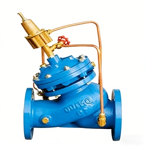Sistema de Suministro de Agua Contra Incendios con Brida Pintada de Hierro Fundido AX742X para Estabilización y Alivio de Presión de Tuberías DN40 a DN200 - Product Image 3