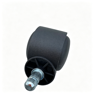 Kit de roulettes robustes pour meubles, avec fixation par vis sur plaque de base de meuble à 4 trous, pour charge maximale - Product Image 5