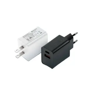 2024 di alimentazione 5V 1A 2A US EU Standard FCC UL ETL CB Certification US caricabatteria per telefono cellulare USB porta caricatore