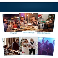 Kiosque photo pour événements en bois GT GT-1, compatible avec les appareils photo reflex, les smartphones, les iPad, impression en libre-service, Wi-Fi activé, capacité de charge de 350 kg