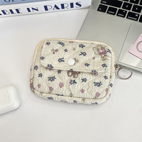 Dompet Kartu Mini Berlian Desain Kartun Fashionable, Tempat Koin, Tempat Kartu, Gantungan Kunci untuk Wanita