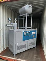 Desain Tabung Api Horizontal Proses Industri Struktur Kompak Tahan Lama Pemanas Listrik Suhu Tinggi Boiler Minyak Termal