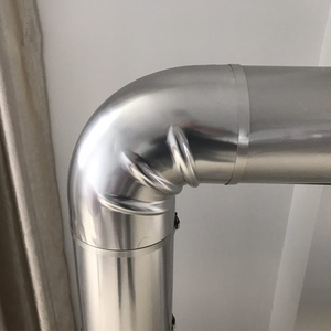 90 và <span class=keywords><strong>45</strong></span> độ TEE cap khuỷu tay phụ kiện cách nhiệt Bìa khuỷu tay cho khách sạn - Product Image 4