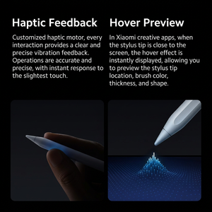 Xiaomi Focus Stylus Pen Pro, 16384 Niveles de Presión, Vista Previa al Levantar el Lápiz, Gesto de Pellizco, Lápiz Magnético de Baja Latencia para Xiaomi Pad - Product Image 5