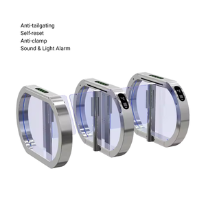 Barriera a battente Ironman TD.ST610 in acciaio inossidabile ad alta sicurezza, cancello a velocità elevata IP54 45 PPM anti-tailgating per centri commerciali e metropolitane - Product Image 3