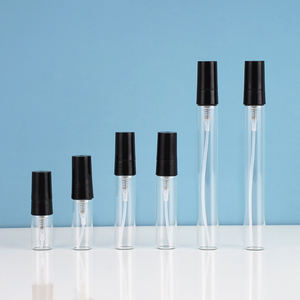 Haute qualité 2ml 3ml 5ml 10ml petit atomiseur de parfum échantillon bouteille de brouillard en verre avec pompe de pulvérisation en plastique Mini bouteilles de testeur - Product Image 1