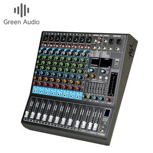 Consola Mezcladora de Audio Profesional GAX-GL8 de 8 Canales, Mezcladora de Audio para Karaoke y <span class=keywords><strong>DJ</strong></span> con USB - Product Image 1