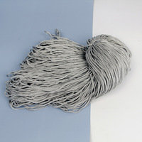 4mm été chapeau de soleil fil pour crochet Polyester creux pour bricolage casque macramé glace lin soie tricot à la main léger corps fil