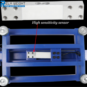 TCS Beste Qualität <span class=keywords><strong>150kg</strong></span>/300kg Elektronische Preiswaage Wiegeplattform mit Rädern - Product Image 5