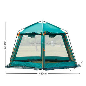 Carpa <span class=keywords><strong>de</strong></span> Camping Hexagonal Automática, Impermeable, Antimosquitos, Resistente a Terremotos, para 5-8 Personas, Ideal para las Cuatro Estaciones - Product Image 4