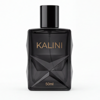 Flacon de parfum de luxe 50 ml vide en verre carré personnalisable avec atomiseur et boîte – Fournisseur d'usine, marque privée