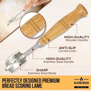 Per il pane Banneton cesto di fermentazione Set 2 Round da 9 pollici cestini <span class=keywords><strong>in</strong></span> <span class=keywords><strong>ceramica</strong></span> essenziali per la cottura del pane forniture senza Rattan - Product Image 4