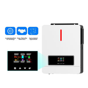 6KW 8KW 10KW 11KW 24V/48VDC à 220V/230VAC 50hz 60hz <span class=keywords><strong>UPS</strong></span> <span class=keywords><strong>Onduleur</strong></span> solaire avec transformateur toroïdal et faible consommation d'énergie - Product Image 4