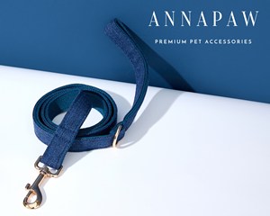 Personalized Velvet Solid Puppy Collar with Free Harness Leash Set & <b>Customized</b> <b>Dog</b> <b>Tag</b> Bowknot Decoration Navy - Product Image 4