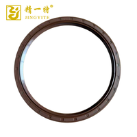 JingYiTe 140*160*10 Joint d'étanchéité de moyeu de roue avant de camion lourd, renforcé PTFE, avec squelette NBR/FKM, pour essieu Dongfeng Tianlong 13T