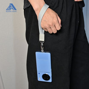 2024 뜨거운 사용자 정의 정품 가죽 짧은 손목 끈 팔찌 키 체인 스트랩 자동차 열쇠 지갑 - Product Image 5