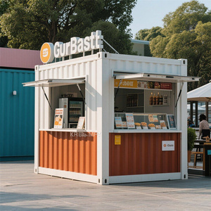 Maisons préfabriquées 2025, conteneur préfabriqué mobile de 20 pieds pour boisson - Product Image 6