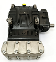 Pompe à piston haute pression Brilliant GW50 Series 125 bars, moteur triphasé en fer OEM, système de jet d'eau industriel 359 L/min, à bride