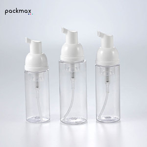 40ml PET+PP Cylinder Foam <b>Pump</b> <b>Bottle</b> for Facial Cleanser Empty Cosmetic Packaging - Product Image 4