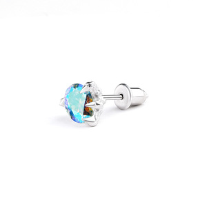 Dragon Claw Stud Earrings Zircon Geometric Animal Design For Gift Unisex Fashion Jewelry - Product Image 1