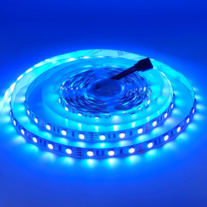 Tira de <span class=keywords><strong>Led</strong></span> SMD <span class=keywords><strong>5050</strong></span> <span class=keywords><strong>RGB</strong></span> 12V 24V 60/120Leds Flexible 5M 50M decoración colorida cinta de luz <span class=keywords><strong>LED</strong></span> para coche casa <span class=keywords><strong>5050</strong></span> luces traseras <span class=keywords><strong>RGB</strong></span> - Product Image 5