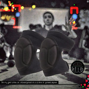 Rodilleras de nailon ajustables Coexistence para voleibol, protectoras anticolisión, con esponja engrosada y soporte antideslizante - Product Image 3