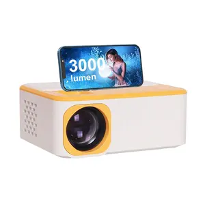 YG300 4K 3D akıllı Android Mini cep projektörü Led Dlp cep lazer Pro Mini şarj edilebilir Mini projektör