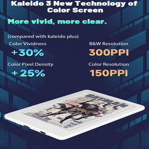 OEM Android 11 Ereader educativo 6 pulgadas capacitiva 300PP | Wifi 3G + 32G negro blanco tinta nueva condición niños Color Ebook Tablet - Product Image 2