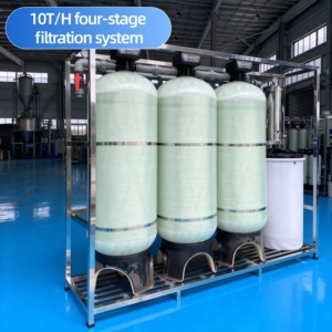Automatic Industrial Quartz <strong>Sand</strong> Activated Carbon <strong>Filter</strong> Water Filtration Treatment System <strong>for</strong> 5T <strong>Reverse</strong> <strong>Osmosis</strong> Equipment - Product Image 6