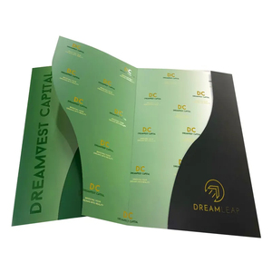 Custom Manufacture Offset Printing Logo Coated Glossy File <strong>Presentation</strong> <strong>Folder</strong> with Pockets Premium Filing Product - Product Image 2