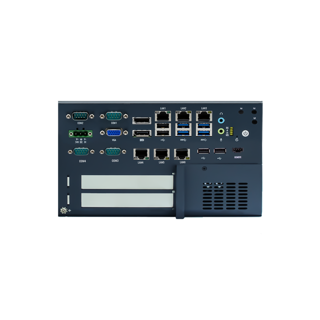 Linkleaps Embedded Industrial Edge PC 6th-9th Gen Core I3/i5/i7 6 GbE LAN 4 RS232/RS485 PCIe DDR4 RAM up to 64GB Storage Stock