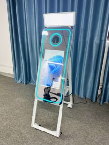 Nuevo Espejo Fotográfico de 40 Pulgadas, Cabina de Fotos Portátil para Eventos, con Luz LED, Cámara e Impresora, para Bodas y Eventos - Product Image 2
