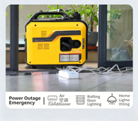 3kW 5kW Tragbarer Inverter-Generator Dual-Fuel Benzin LPG Propan 230V Superleiser Geräuscharmer Generator für Camping und Outdoor