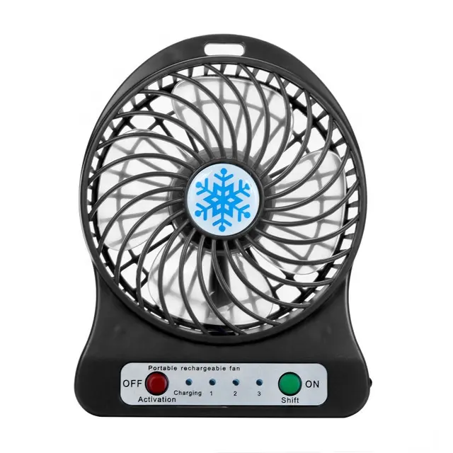 Top Kualitas 3 Kecepatan Listrik Portabel Mini Fan Rechargeable Desktop Usb mini Fan grosir harga pabrik