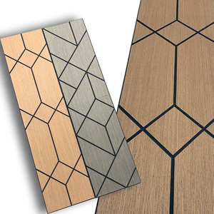 Kasaro Giá cả hợp lý phân vùng công trình xây dựng vật nuôi + Veneer Bảng điều chỉnh nội thất cách âm gỗ ốp tường - Product Image 6