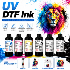 Xinmei หมึกพิมพ์ UV DTF หมึกพิมพ์ยูวี CMYK <span class=keywords><strong>W</strong></span> <span class=keywords><strong>V</strong></span> สำหรับ Epson XP600 I3200เครื่องพิมพ์ UV สำหรับขวดโลหะอะคริลิคพิมพ์แบบกำหนดเอง - Product Image 1