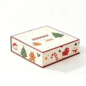 Calendario de Adviento Personalizado con Santa Squishy, Caja de Regalo para Niños, Caja Ciega de Cuenta Regresiva de 24 Días con Juguetes, Caja de Cartón Rígido para Niños, Navidad - Product Image 3