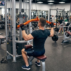 <span class=keywords><strong>Barre</strong></span> de curl rotative VIGFIT Fitness en aluminium, accessoire pour <span class=keywords><strong>barre</strong></span> de traction latérale, équipement de gym, entraîneur de triceps - Product Image 3