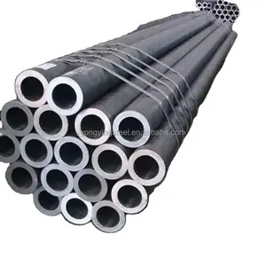 API Certified Seamless Steel Pipes round Shape for Fluid Pipe Welded Bended and Cut Punched 6m and 12m Lengths